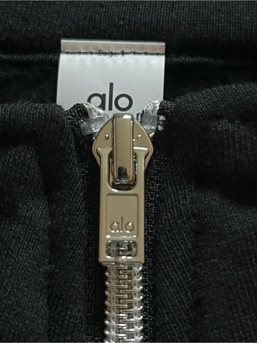 Alo Yoga Accolade 1/4 Zip Sweatshirt & Straight Leg Sweatpants Set Black Medium - Picture 4 of 11